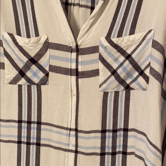 rails button up short sleeve blouse - Picture 3 of 4